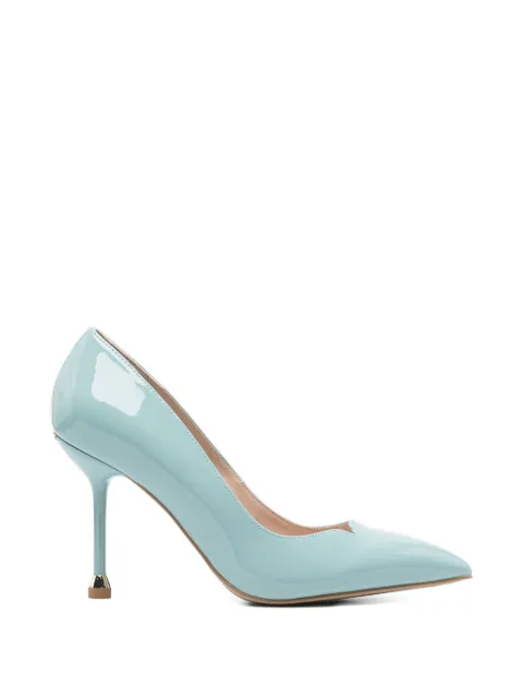 LIU JO patent-faux leather court shoes