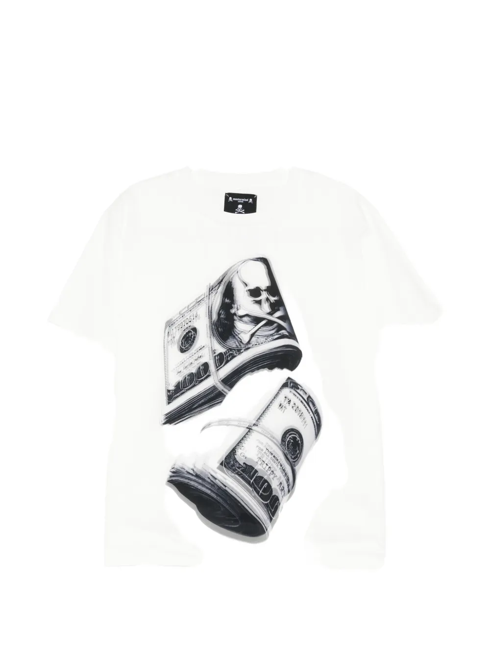Mastermind Japan Trippy Mikio Art x Mastermind japan T-shirt - Bianco