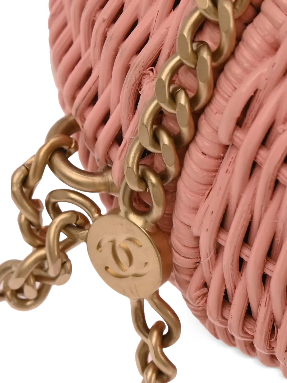 CHANEL Pre-Owned 2004-2005 shopper verfraaid met hart Roze
