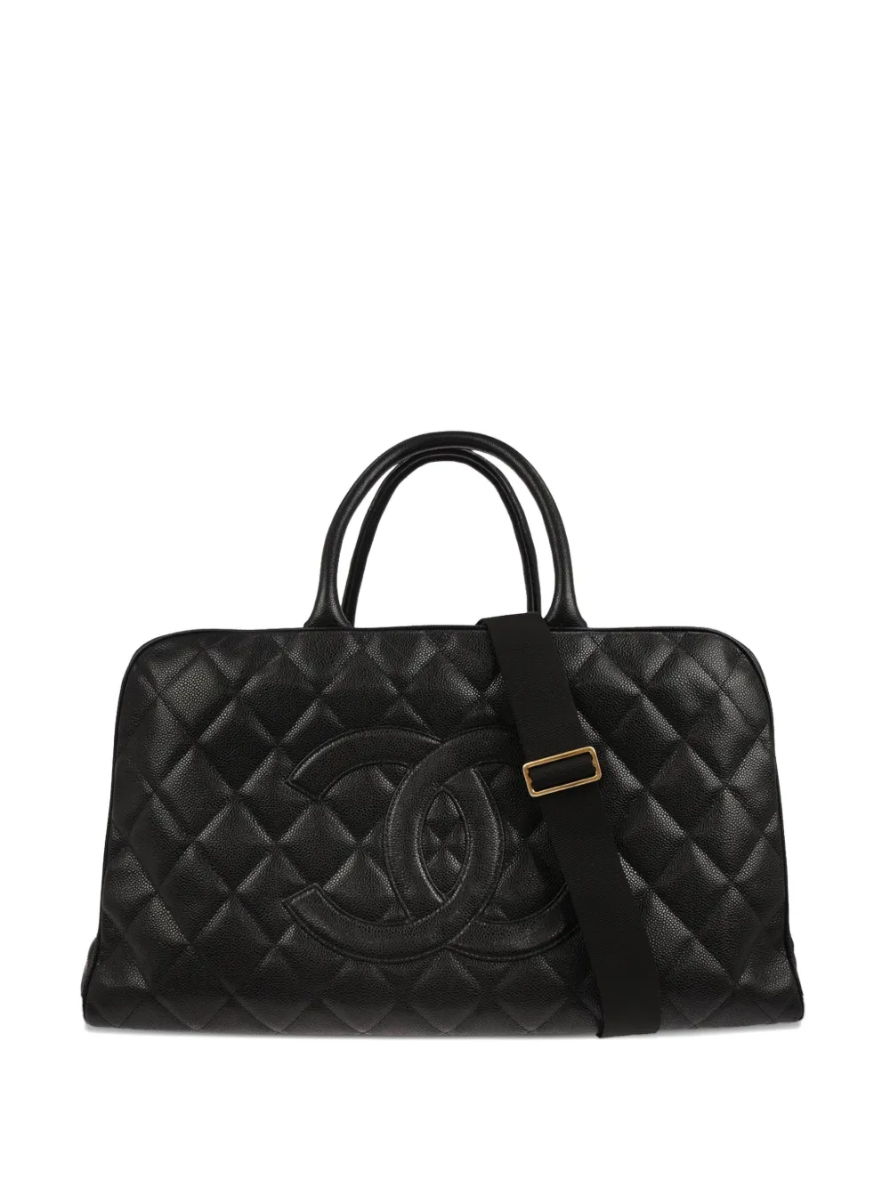 CHANEL Pre-Owned 2003 Bowling tote bag - Nero