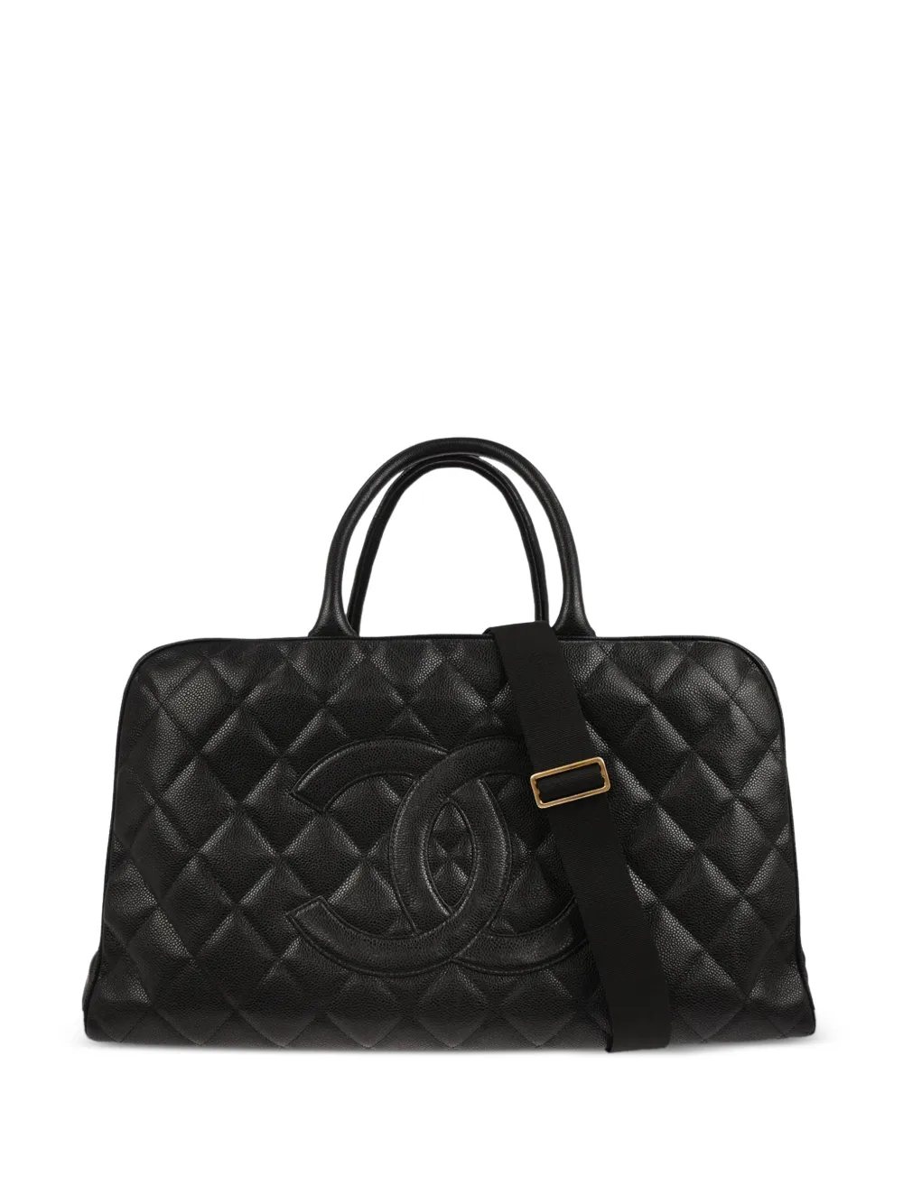 CHANEL Pre-Owned 2003 Bowling tote bag - Nero