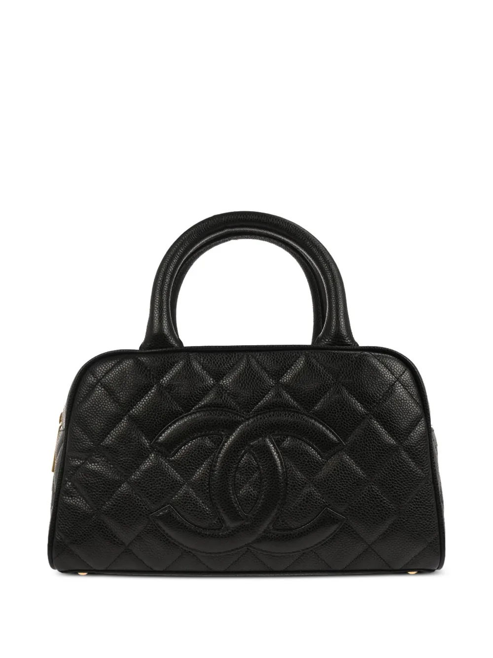 CHANEL Pre-Owned 2003 Bowling tote bag - Nero