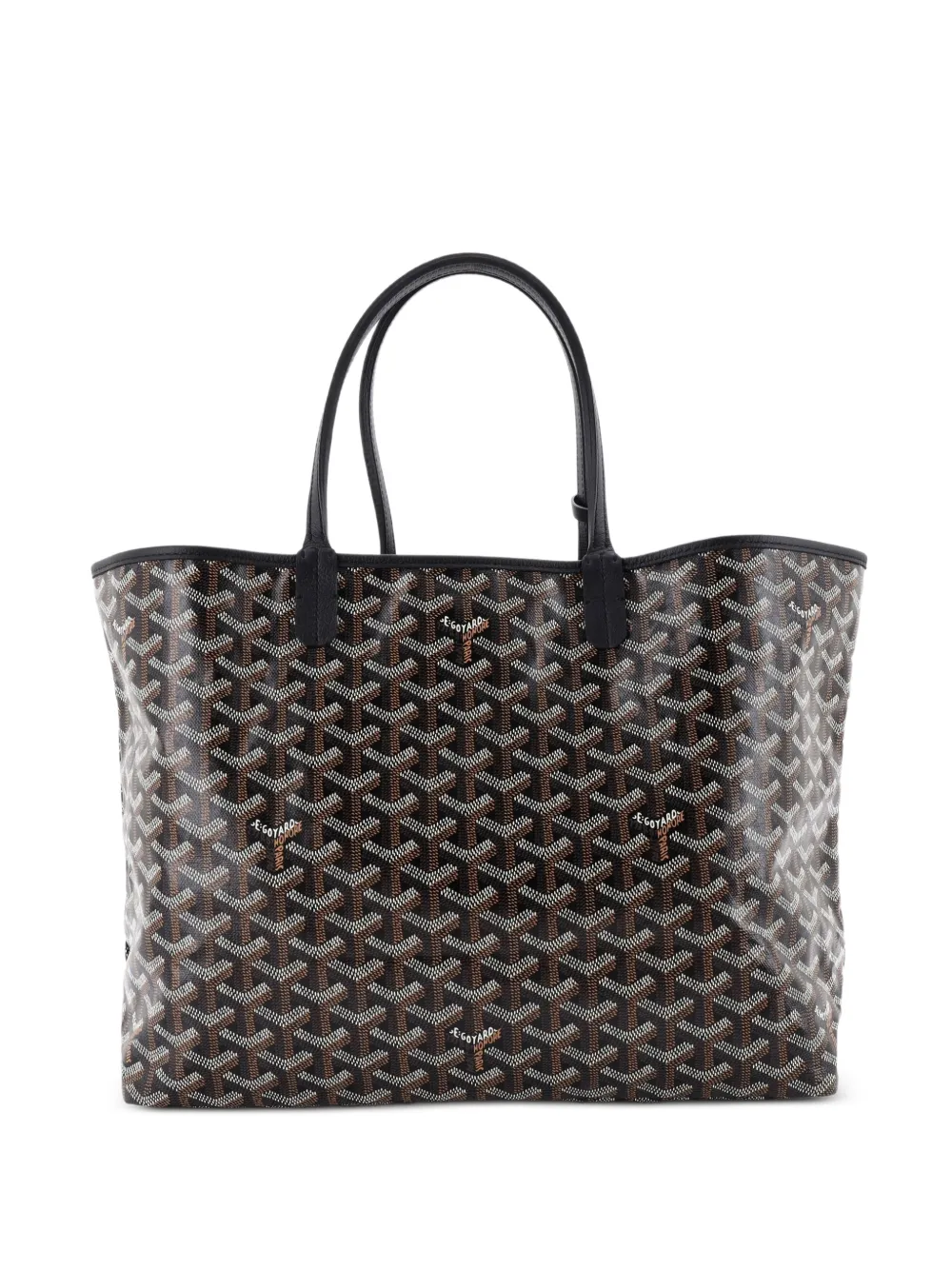 Goyard Pre-Owned Borsa tote Saint Louis PM in tela cerata - Nero