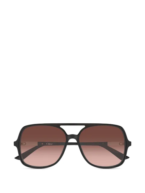 Chloé Eyewear Getönte Pilotenbrille