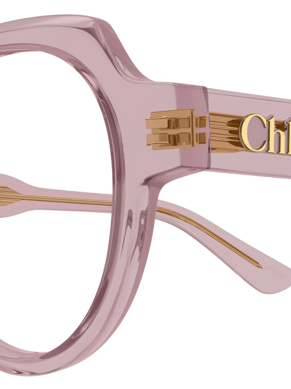  Chloé Eyewear Round-frame Glasses - Pink 