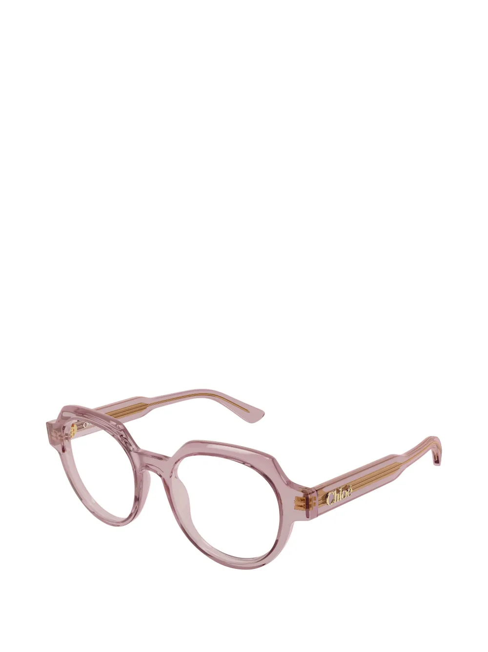  Chloé Eyewear Round-frame Glasses - Pink 
