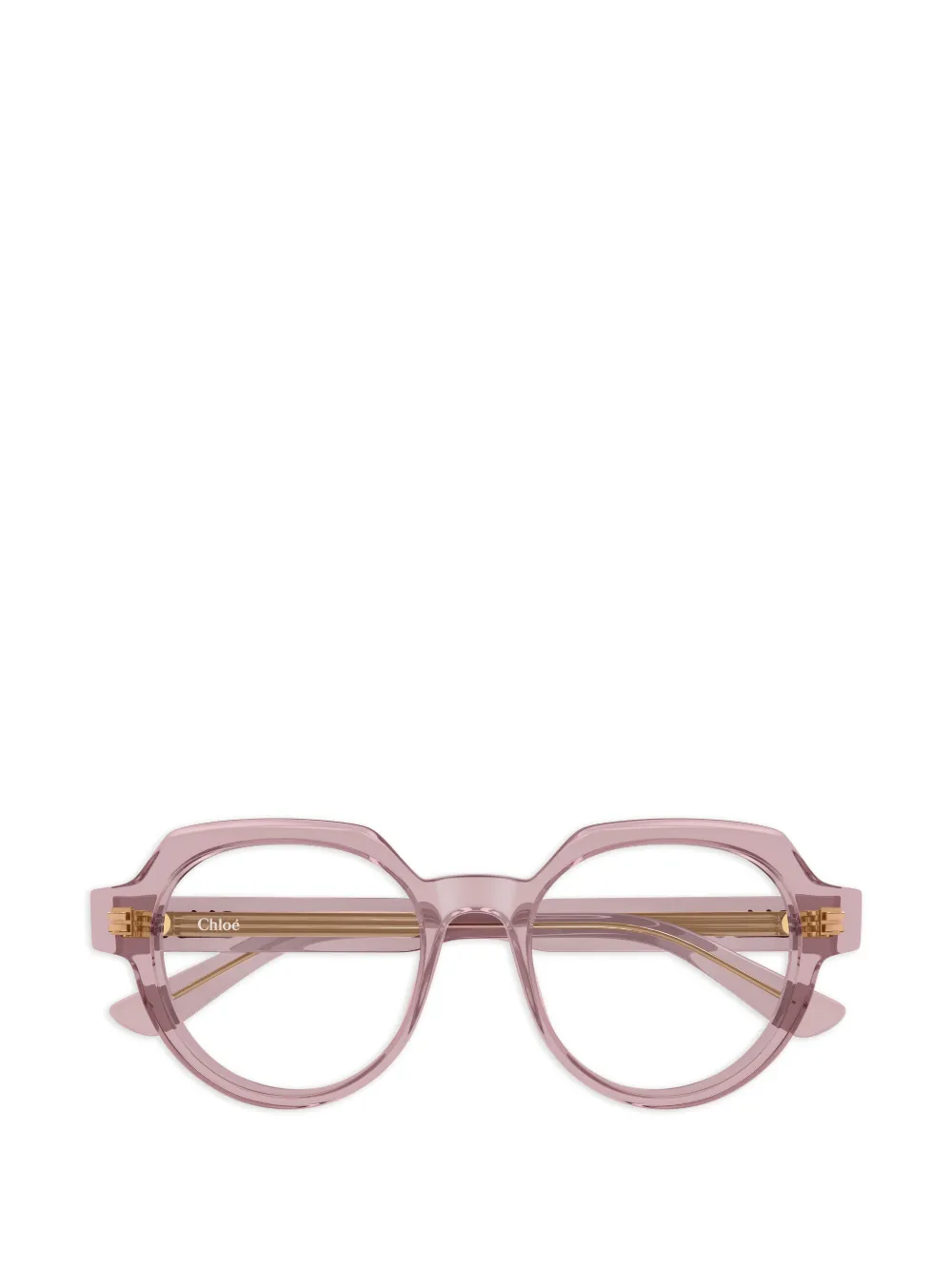 Chloé Eyewear round-frame glasses - Rosa