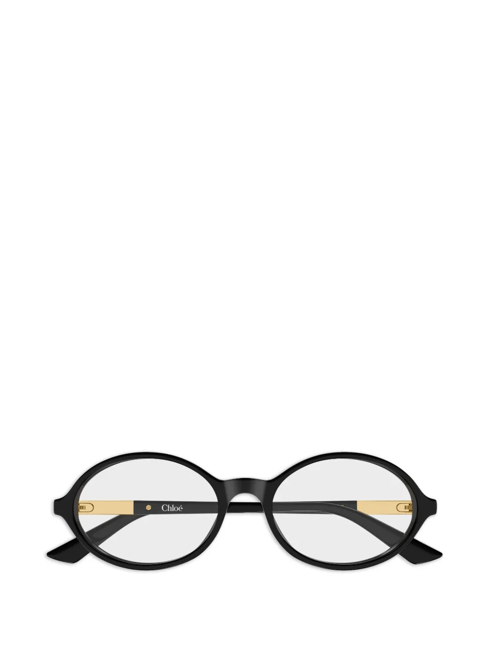 Chloé Eyewear oval-frame glasses - Nero