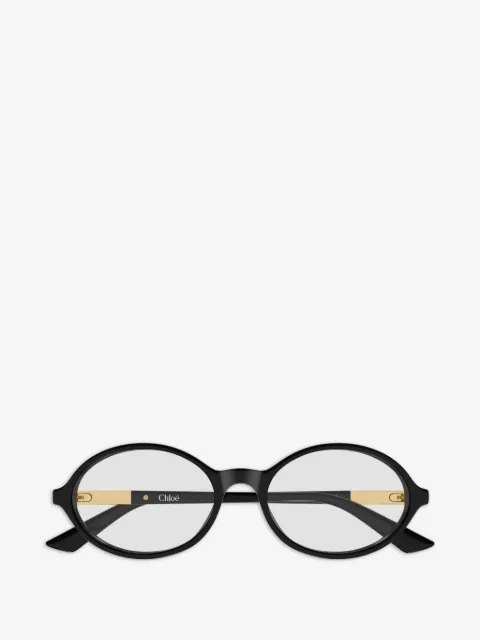 Chloé Eyewear очки в овальной оправе