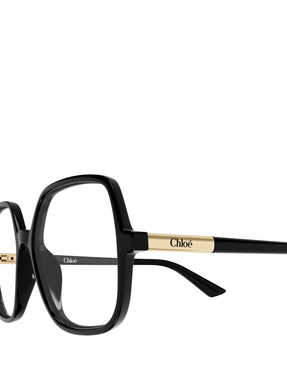  Chloé Eyewear Occhiali Squadrati - Nero 