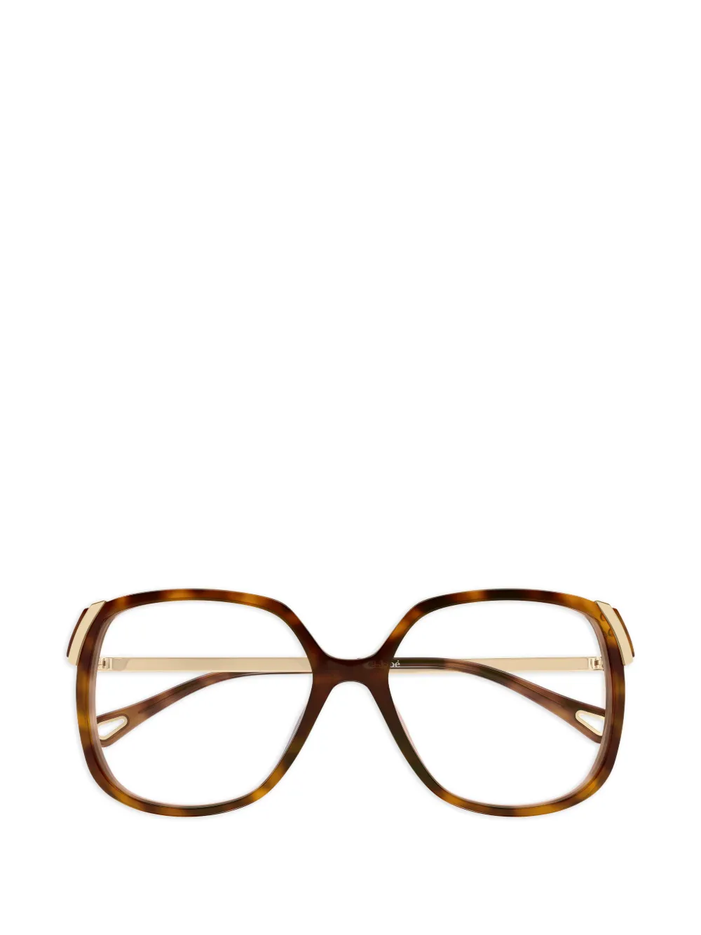 Chloé Eyewear square-frame glasses - Marrone