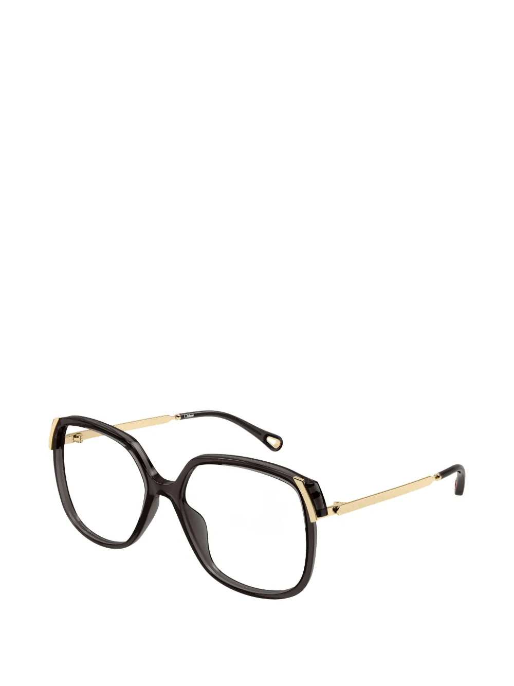  Chloé Eyewear Square-frame Glasses - Black 