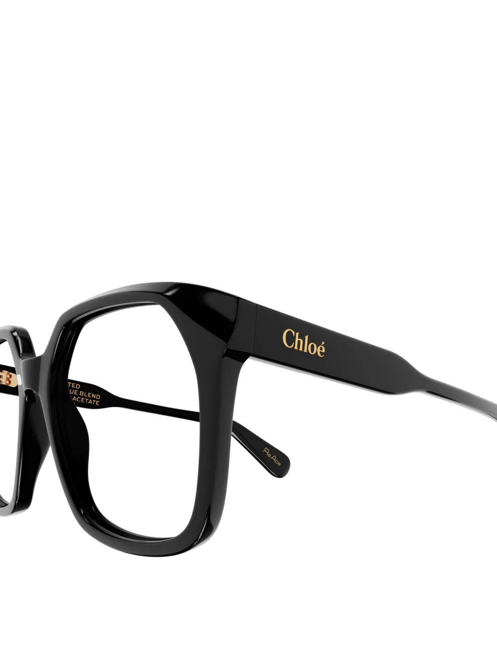  Chloé Eyewear Lunettes De Vue à Monture Carrée - Noir 