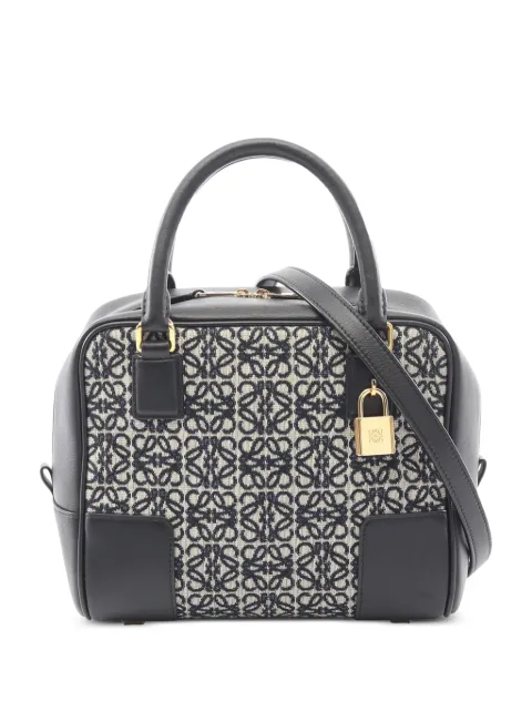 Loewe Pre-Owned 2010-2026 Anagram Amazona Square 19 satchel