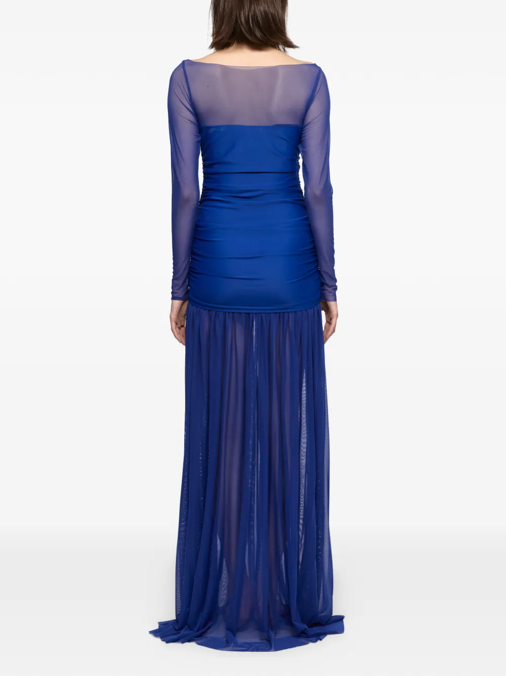 Atu Body Couture Jurk met ruches Blauw