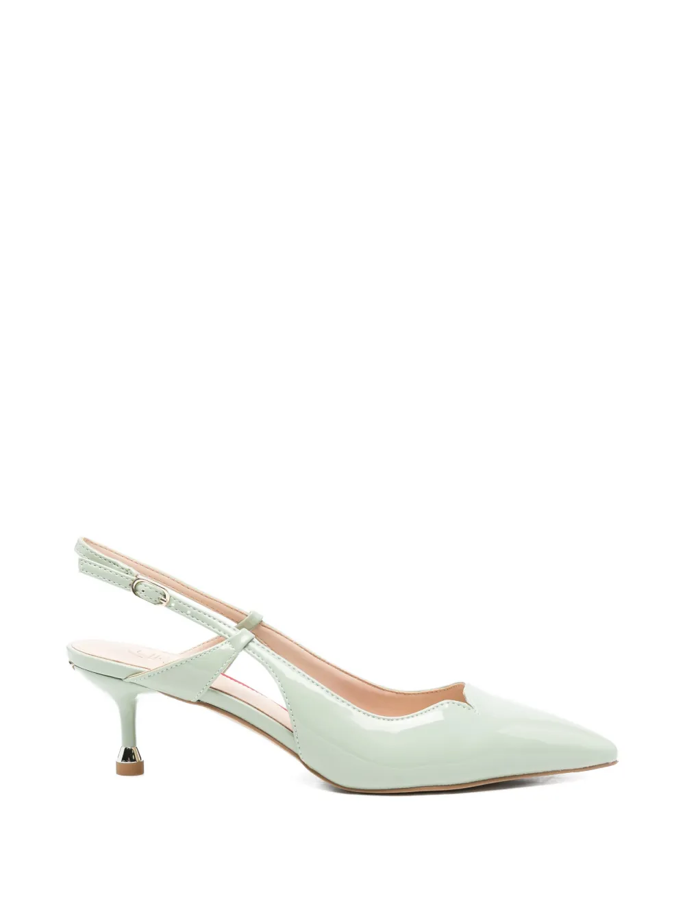 LIU JO cut-out slingback pumps - Green