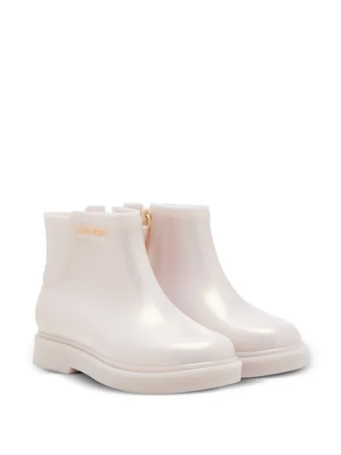 Mini Melissa zip-detail wellies