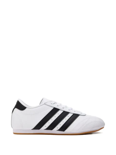 adidas Kids Taekwondo striped lace-up sneakers
