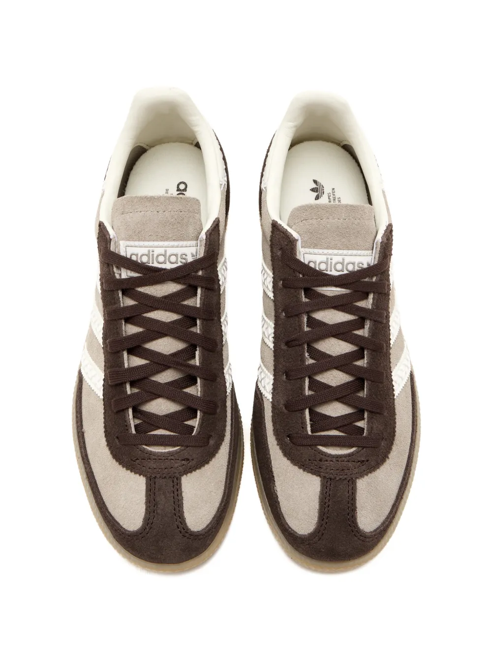 adidas Kids Handball Spezial gestreepte sneakers Beige