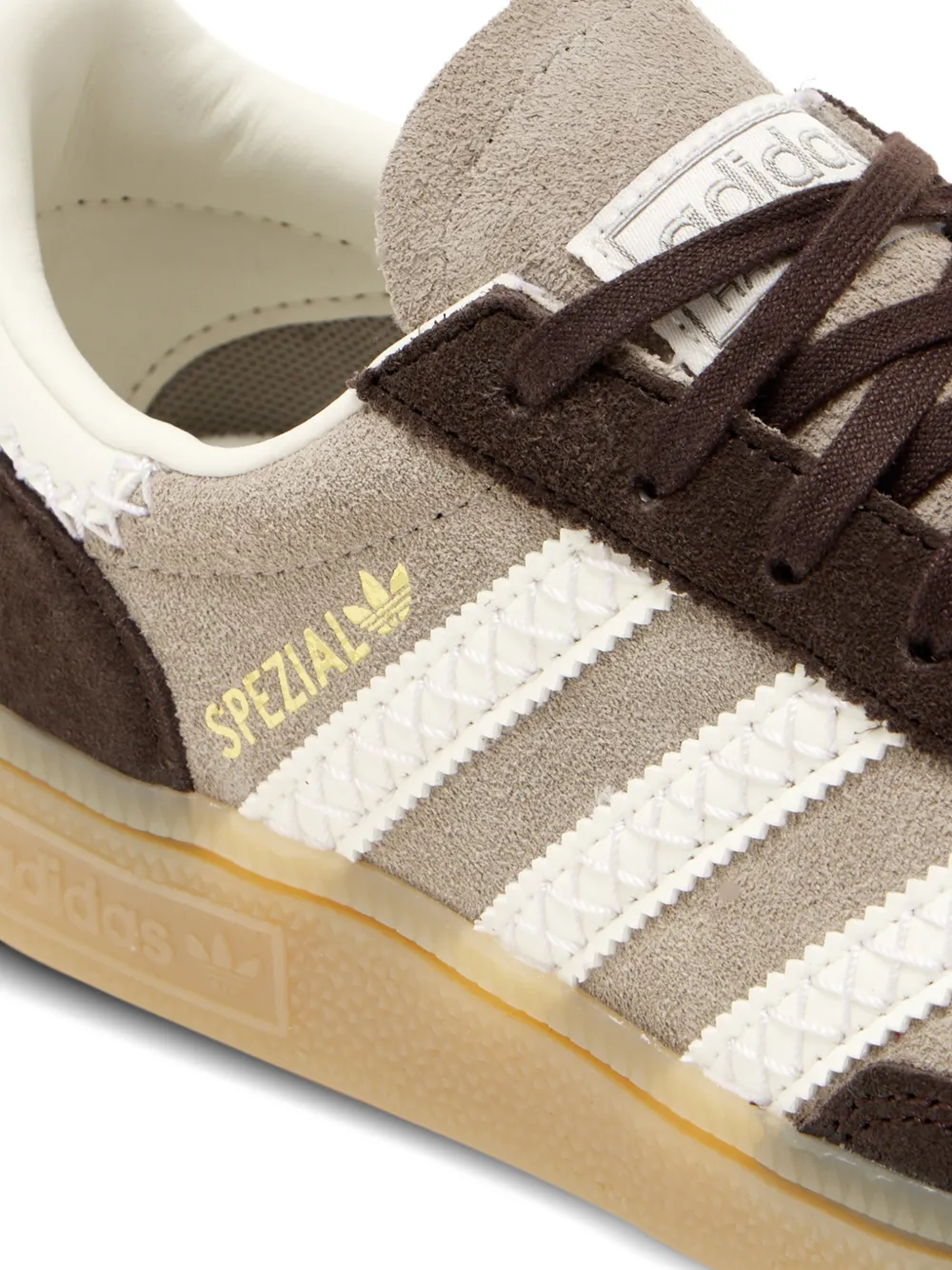 adidas Kids Handball Spezial gestreepte sneakers Beige