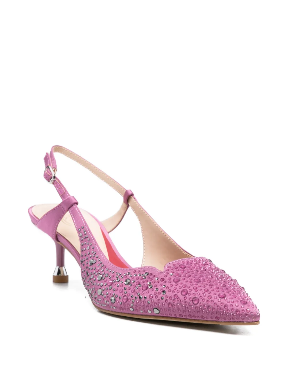 LIU JO Verfraaide slingback pumps Roze