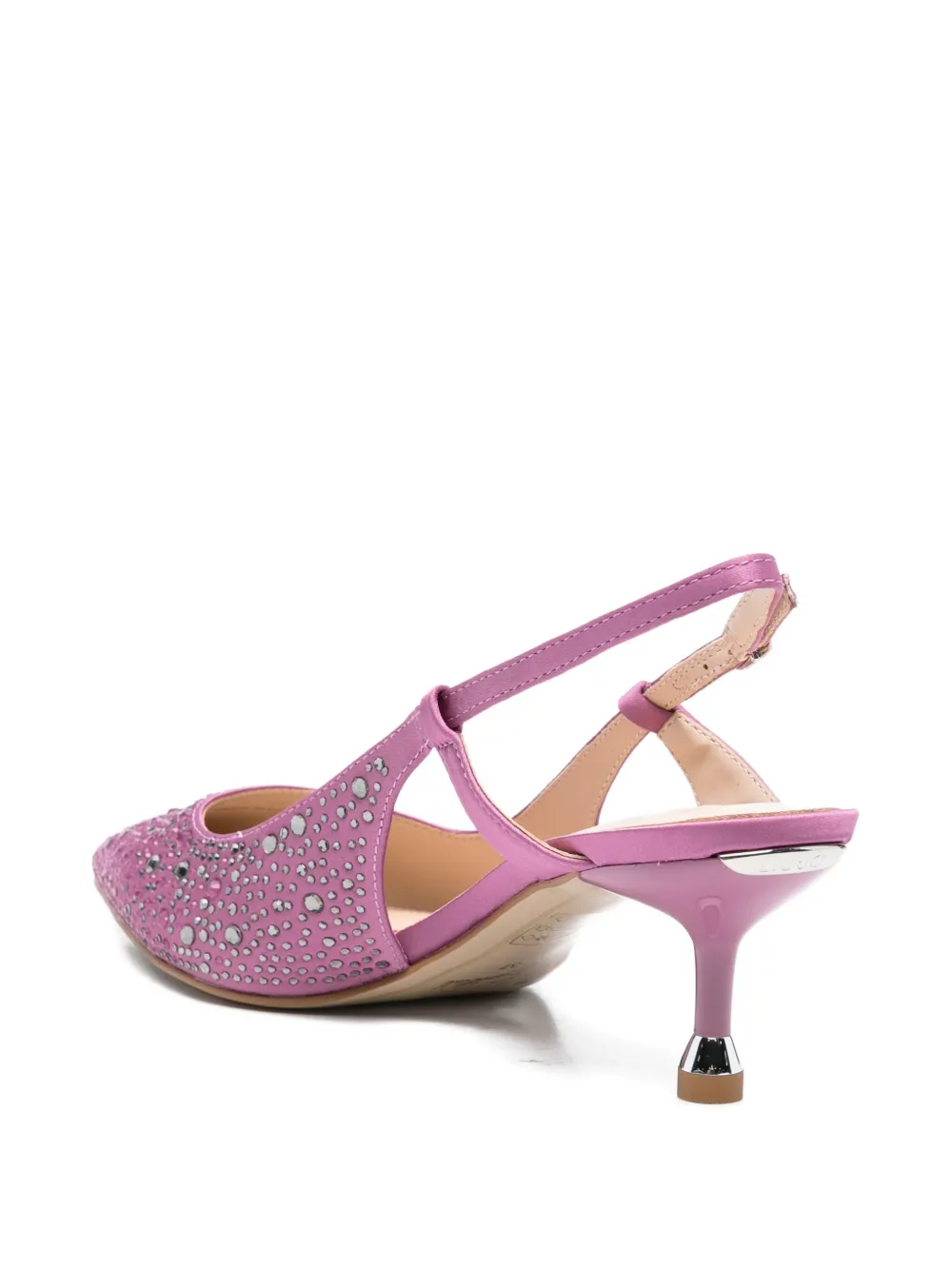 LIU JO Verfraaide slingback pumps Roze