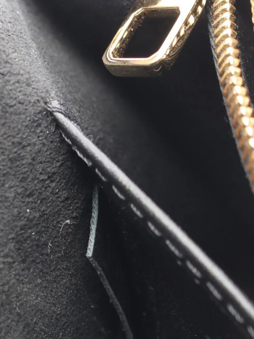 Louis Vuitton Pre-owned 2019 Monogram Reverse Dauphine Chain Wallet Crossbody Bag in Brown, view 5
