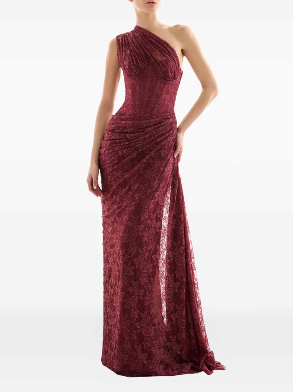 Rhea Costa Vestido Largo Azra - Rojo 
