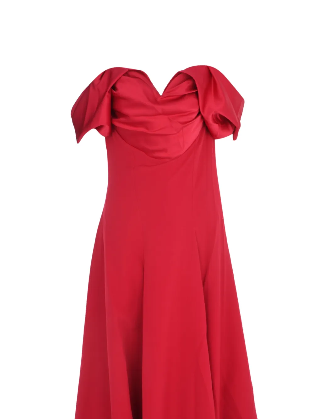 Rhea Costa Kylie maxi-jurk Rood