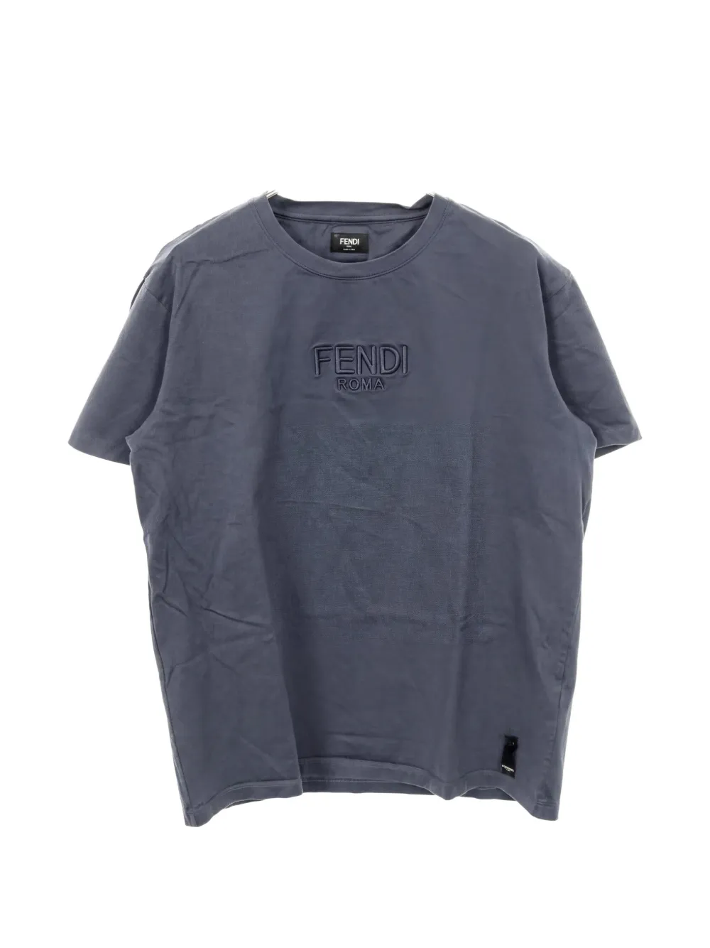 Fendi Pre-Owned T-shirt con ricamo anni 2000 - Grigio