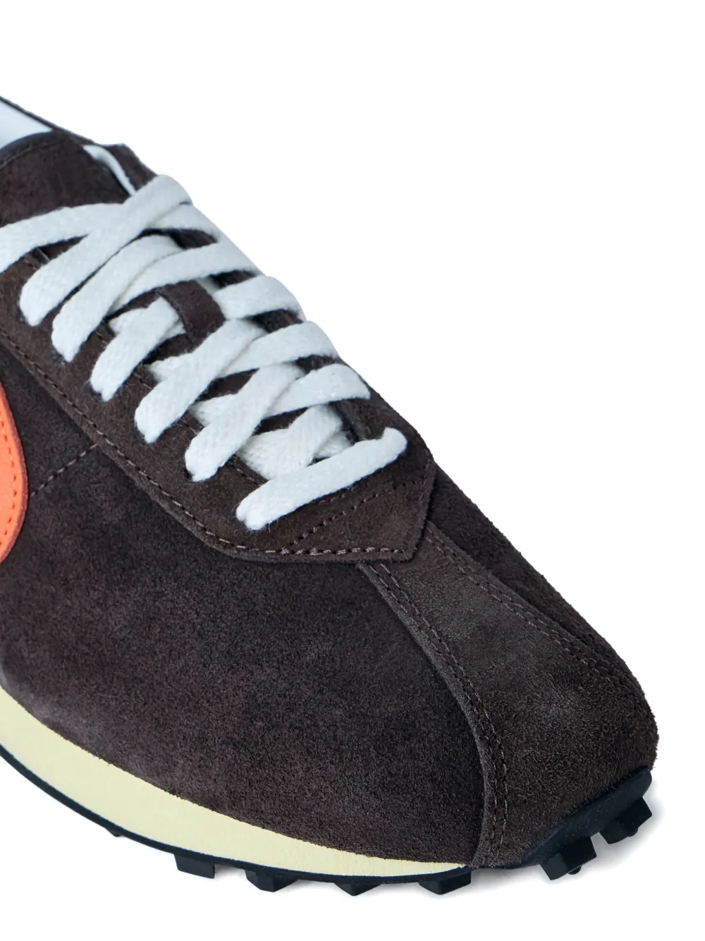 Nike LD-1000 suède sneakers met logo Bruin