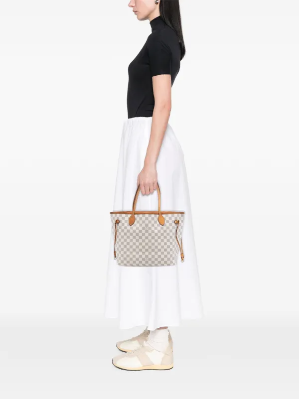Louis Vuitton Pre-Owned 2014 ダミエ アズール ネヴァーフル MM