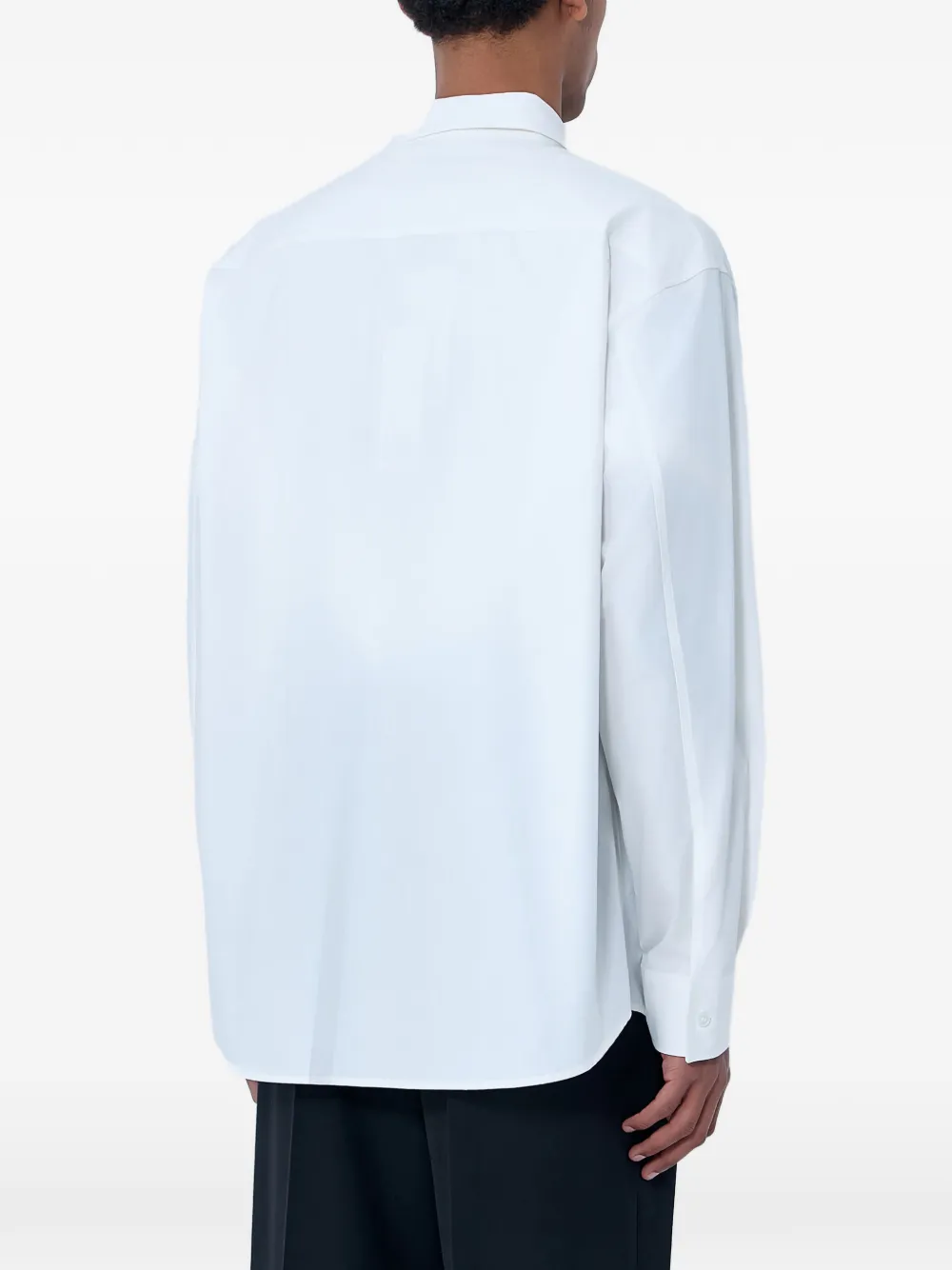 MM6 Maison Margiela Button-down overhemd met zak Wit