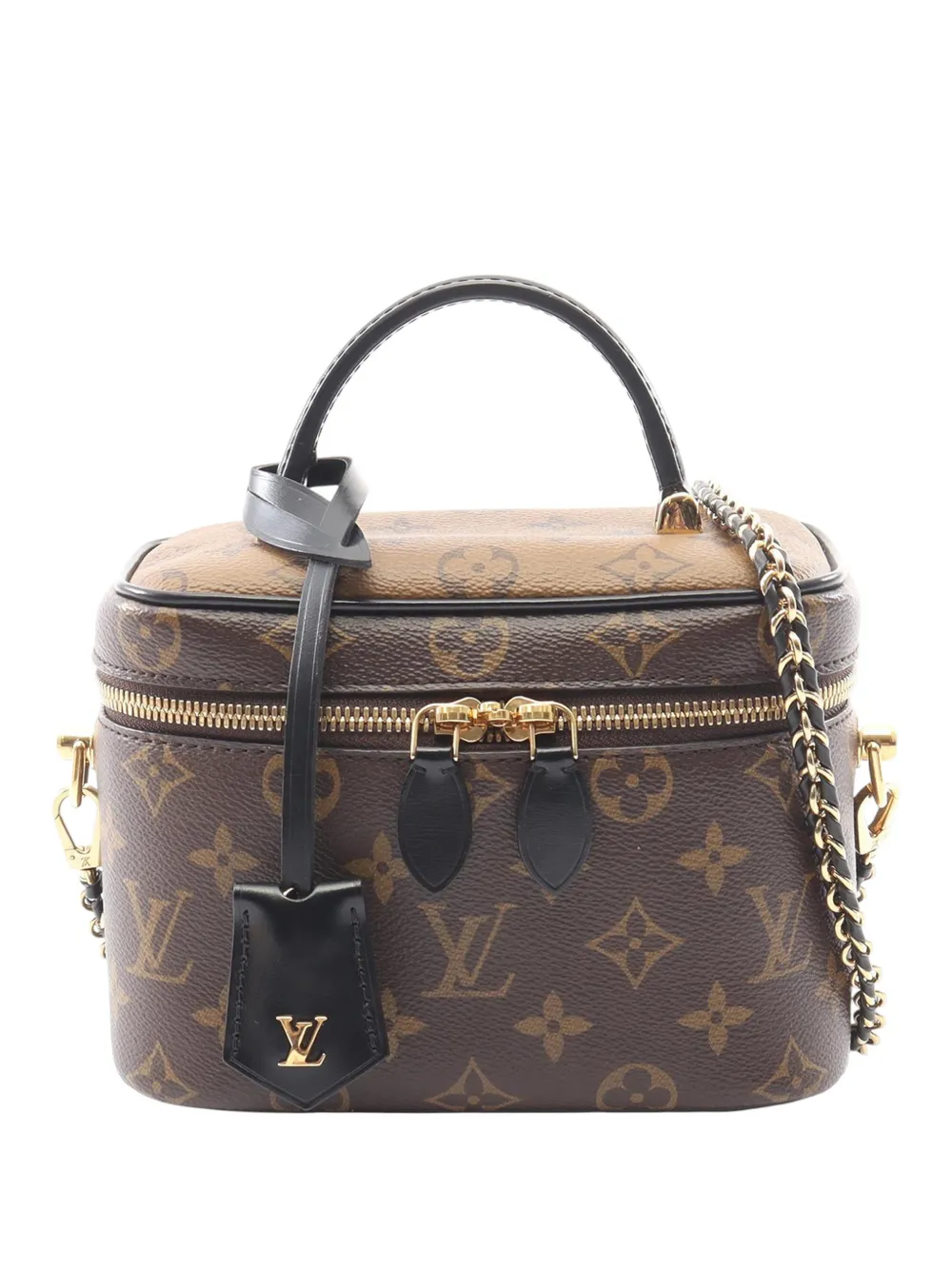 Louis Vuitton Pre-Owned 2021-2026 Monogram Reverse PM vanity bag - Marrone