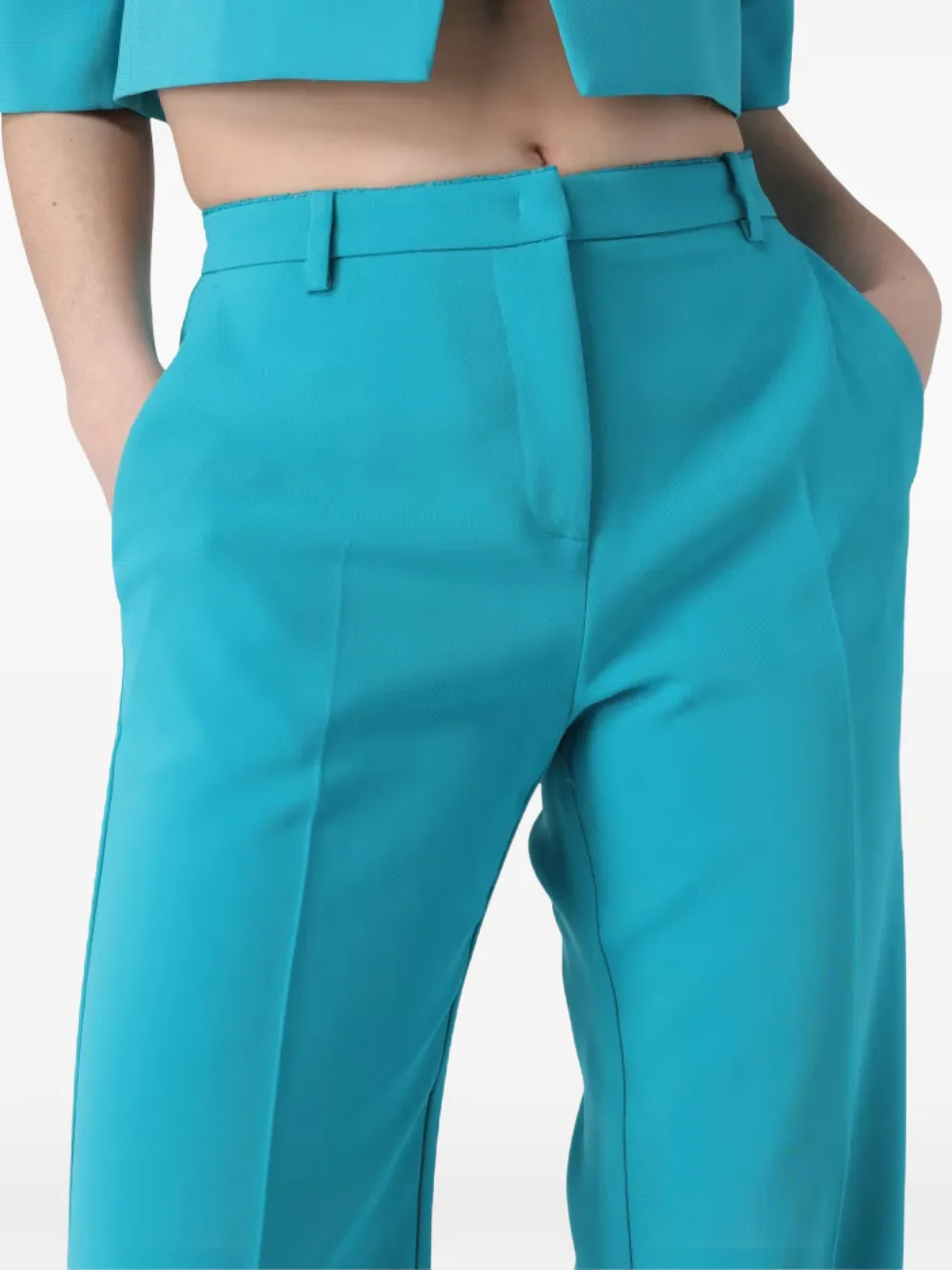PINKO Plooibroek Blauw