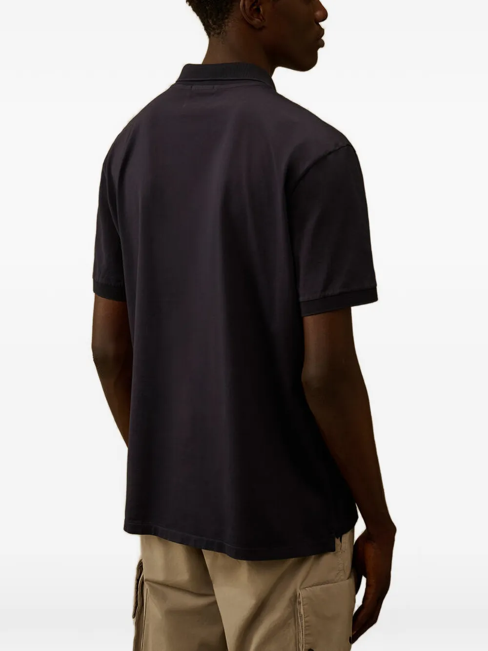 C.P. Company Poloshirt met knopen Beige