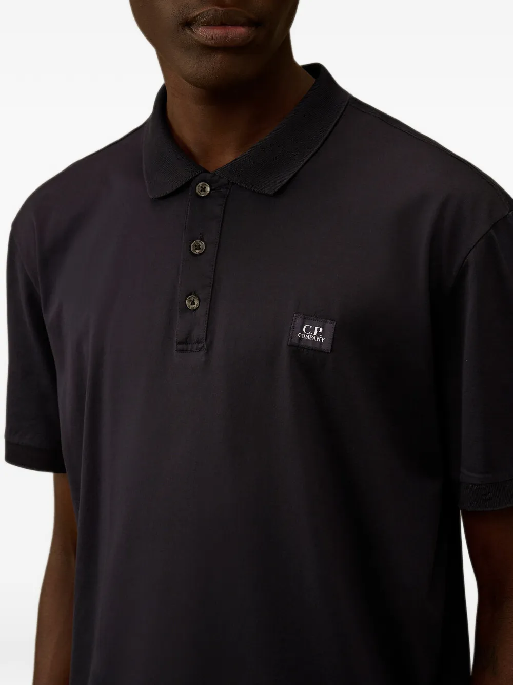 C.P. Company Poloshirt met knopen Beige