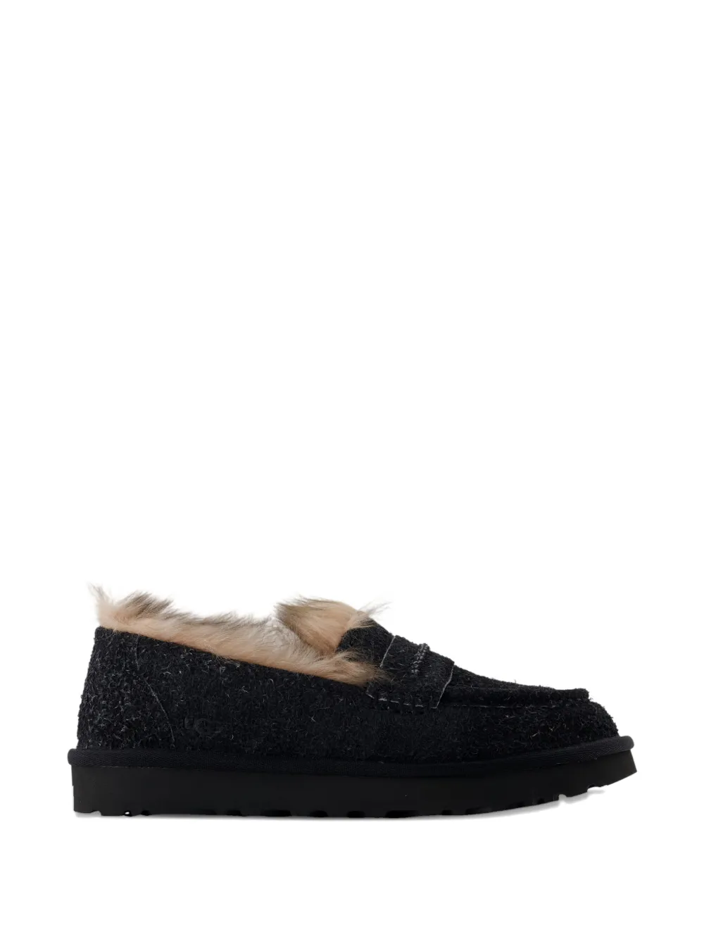 UGG Ellis fur trimloafers - Nero