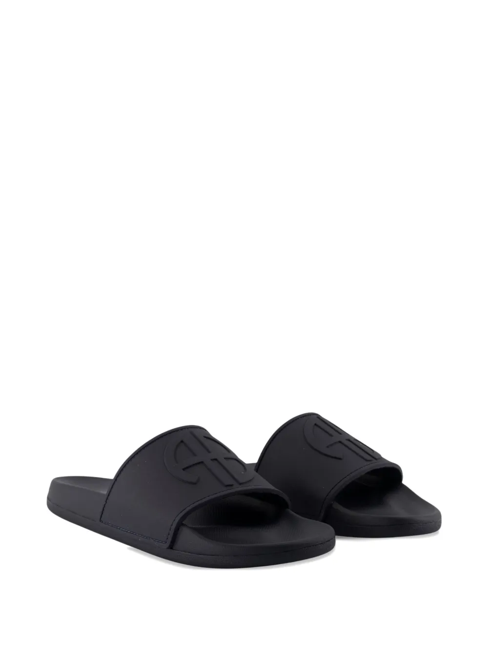 ANINE BING isla open toe sandals Zwart