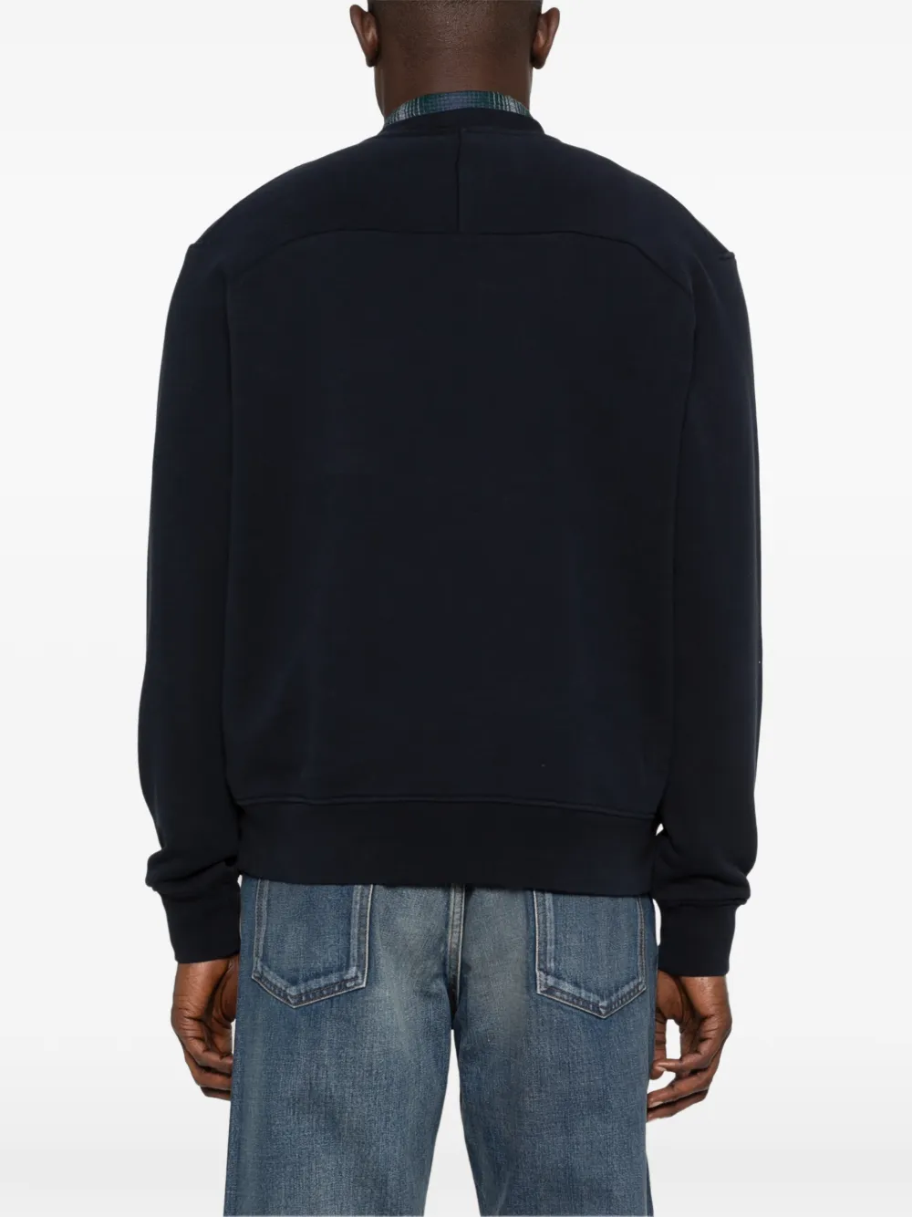 Givenchy Sweater met logopatch Blauw
