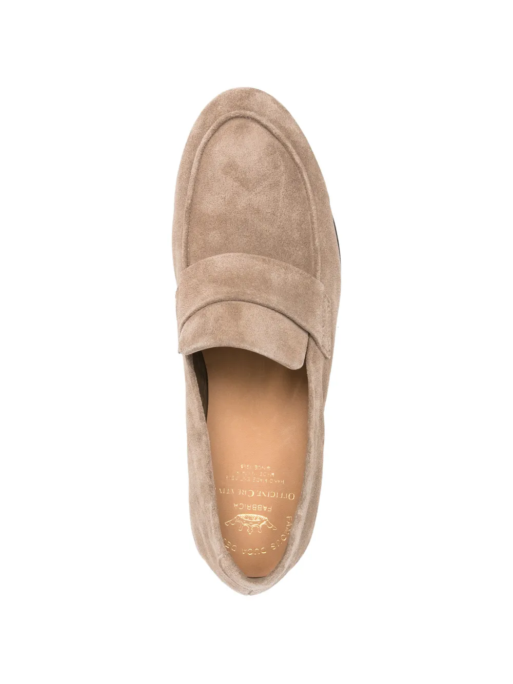 Officine Creative suede loafer Beige