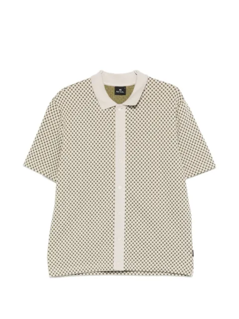 Paul Smith patterned collared knitwear