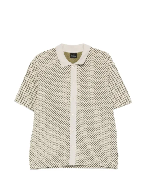 Paul Smith patterned collared knitwear