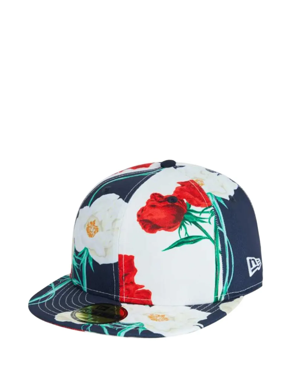 Kenzo x New Era rose-print hat - Blu