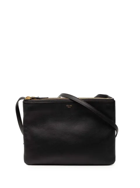 Celine Pre-Owned 2017 Large Lambskin Trio crossbody bag