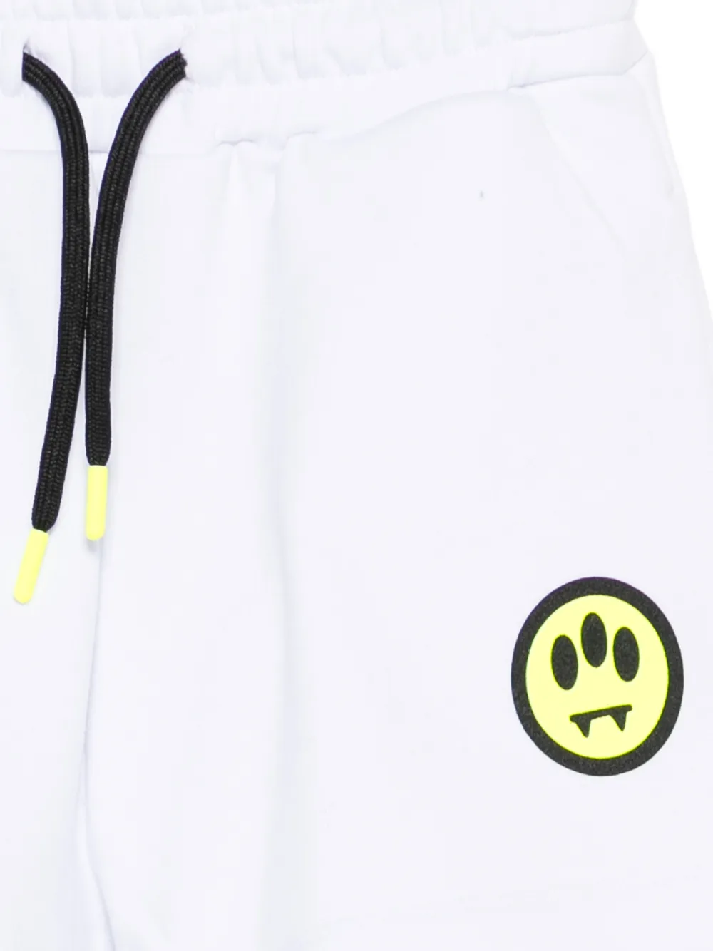 Barrow kids Smiley shorts met trekkoord Wit