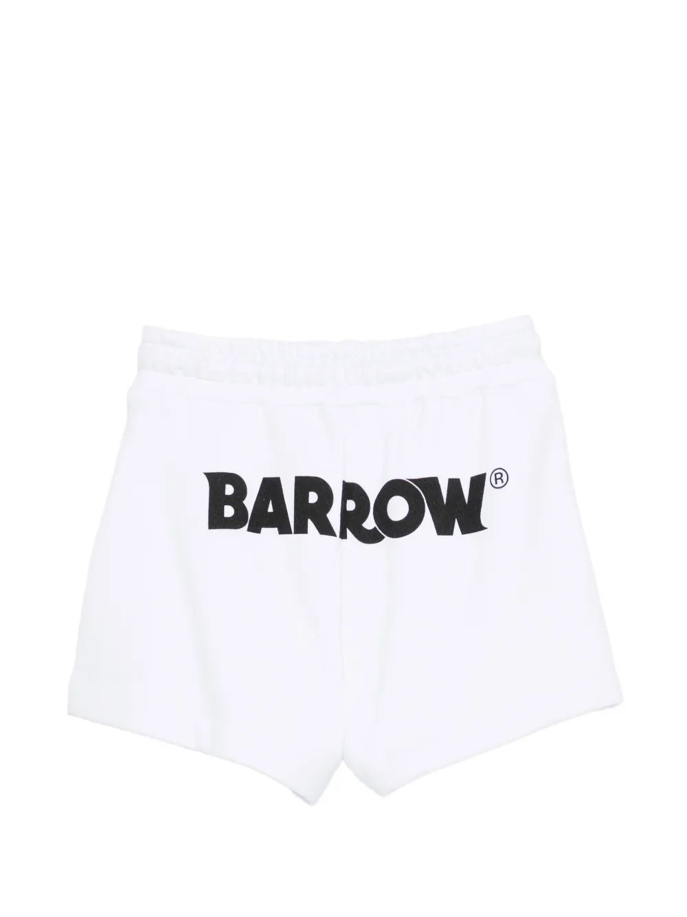 Barrow kids Smiley shorts met trekkoord Wit