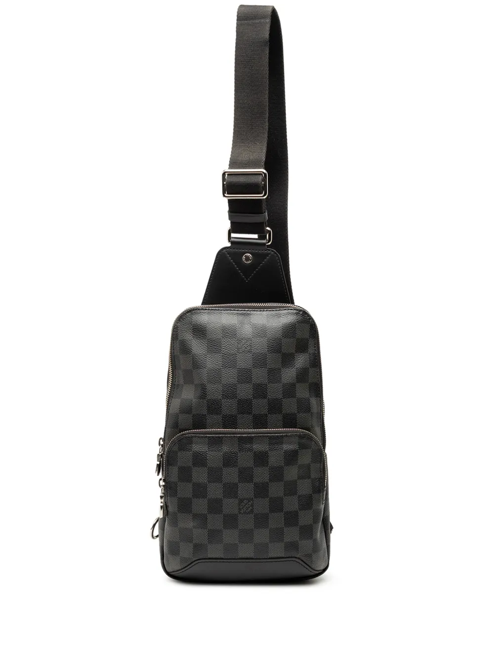 Louis Vuitton Pre-Owned 2019 Damier Graphite Avenue Sling crossbody bag - Schwarz
