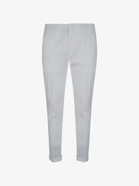 DONDUP cuffed-hem trousers