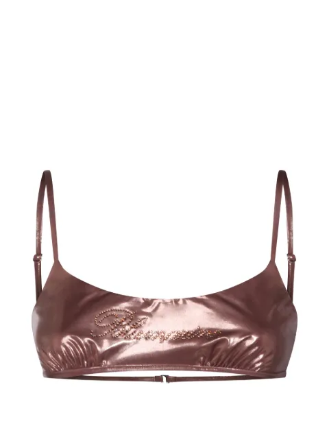 Blumarine logo-detail bikini top